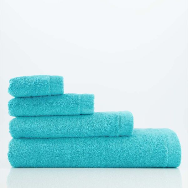Hovedbilde Lifestyle Håndkle Turkis Cawö